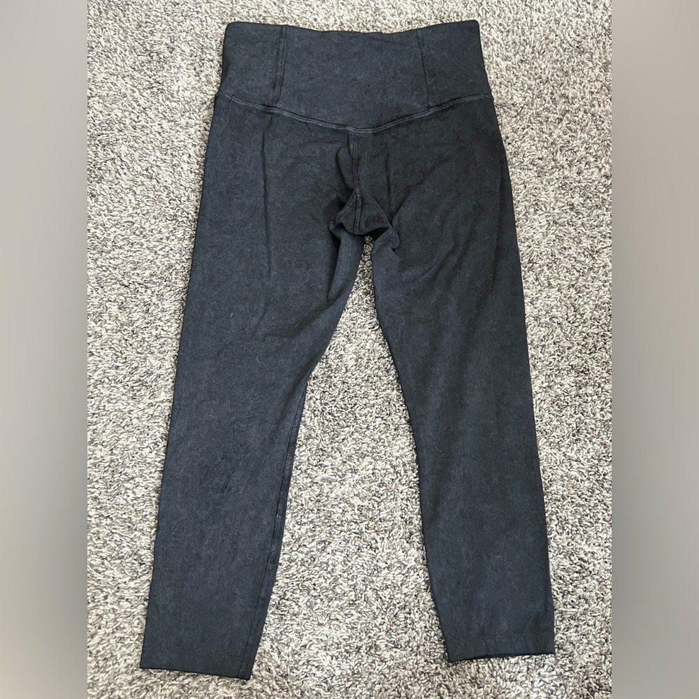 Gray Athleta Distressed Leggings - Picture 4 of 5